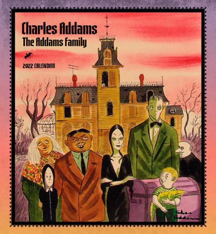 Charles Addams: The Addams Family 2022 Wall Calendar