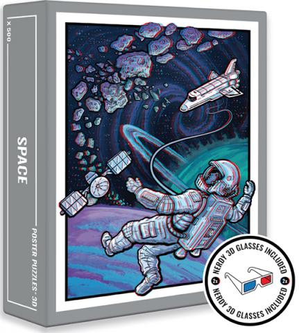 Space 3D Jigsaw Puzzle (500 pieces)