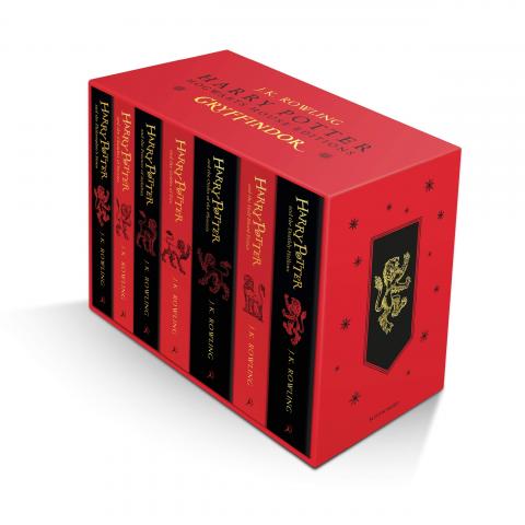 Harry Potter Gryffindor Box Set Vol 1-7 (House Edition)