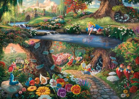 Disney Puzzle - Alice in Wonderland (1000 pieces)