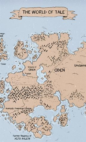 Map of the World of Tale
