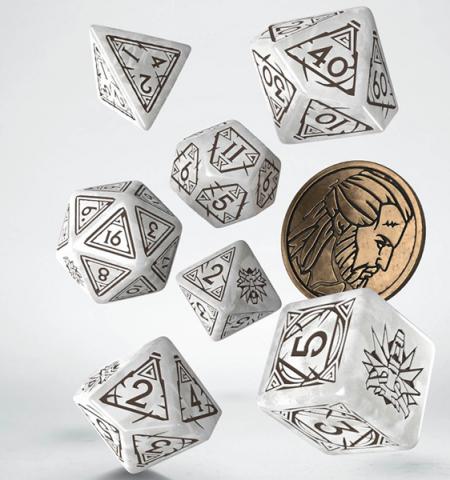 Witcher Dice Set: Geralt (The White Wolf)