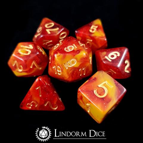 Surtr Dice (Set of 7 dice)