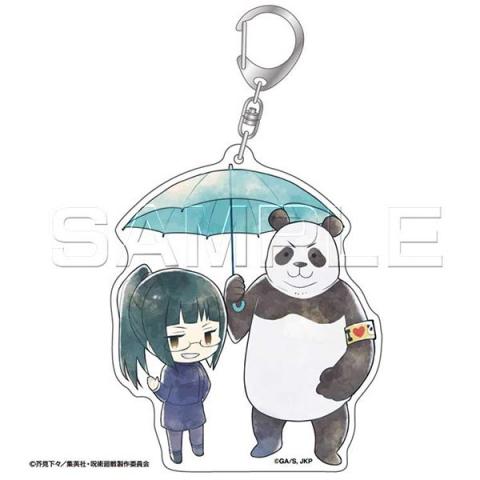 Acrylic Key Chain Zen'in Maki & Panda