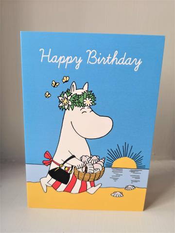 Moominmamma Happy Birthday Card