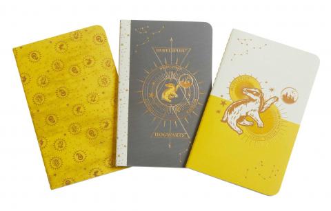 Hufflepuff Constellation Sewn Notebook Collection