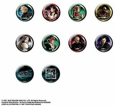 Final Fantasy VII Remake Can Badge Collection