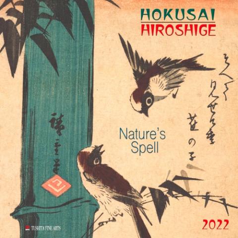 Hokusai/Hiroshige Nature's Spell  2022 Wall Calendar