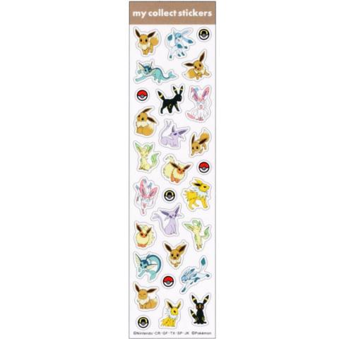 Stickers Eevee & Friends