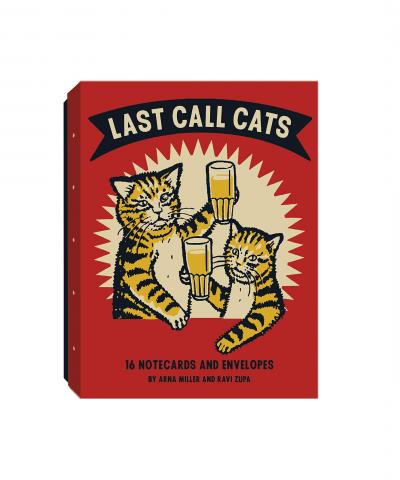 Last Call Cats Notecards and Envelopes