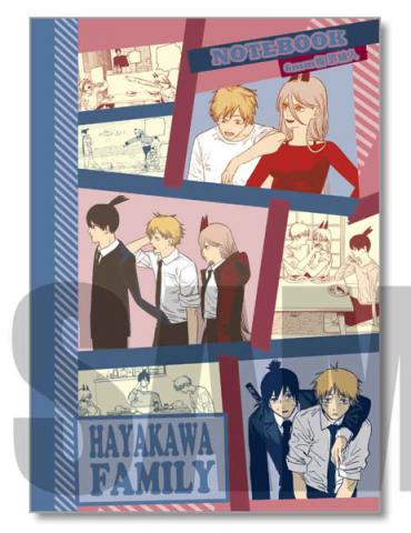 B5 Notebook Part. 3 Hayakawa Family Denji & Aki & Power B