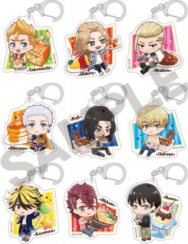 Trading Acrylic Key Chain Chara Peko Trading Acrylic Key Chain Chara Peko