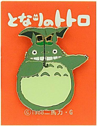 Pin Badge Large Totoro Smile Pin Badge Large Totoro Smile