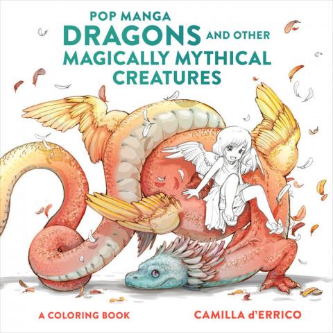 Pop Manga Dragons and Other Magically Mythical Creatures Coloring Book Pop Manga Dragons and Other Magically Mythical Creatures Coloring Book