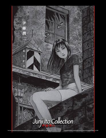 Junji Ito The Painter Framed Print 30  x 40 cm