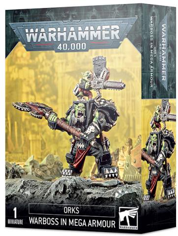 Ork Warboss In Mega Armour