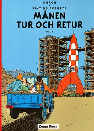 Tintin: Månen tur och retur, del 1