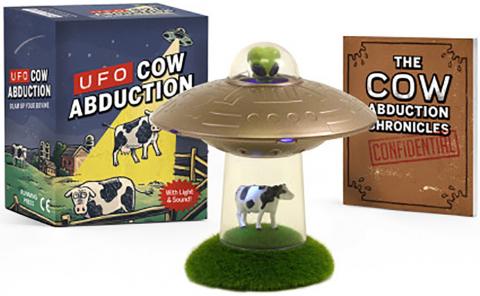 UFO Cow Abduction: Beam Up Your Bovine (With Light and Sound) (Miniature Gift Kit) UFO Cow Abduction: Beam Up Your Bovine (With Light and Sound) (Miniature Gift Kit)