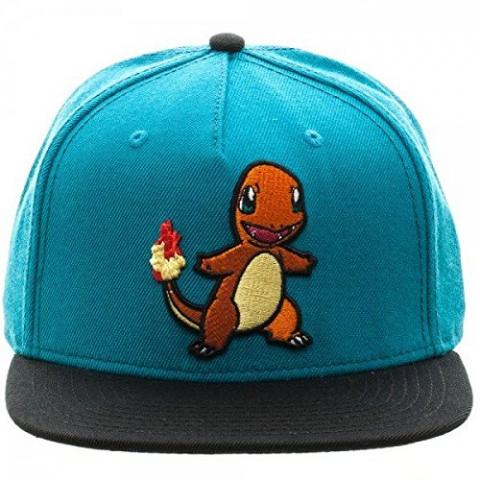 Cap: Pokemon - Charmander Color Block Snapback