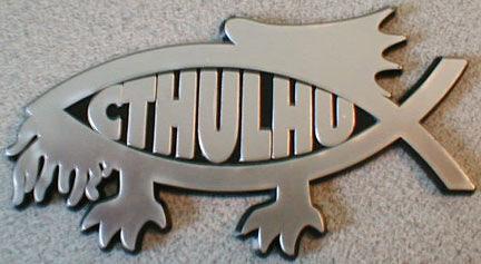 Cthulhu Fish Frig Magnet