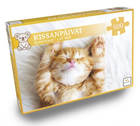 Cat Nap / Kissanpålvåt Pussel 500 bitar