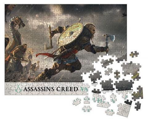 Assassins Creed Valhalla Jigsaw Puzzle Fortress Assault (1000 pc)