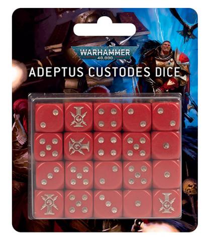 Adeptus Custodes Dice