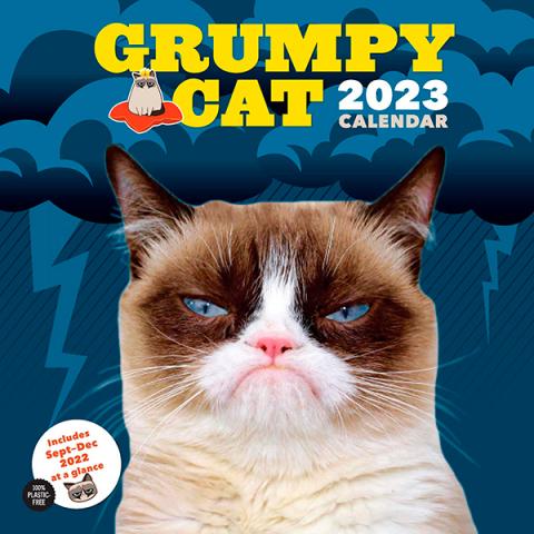 Grumpy Cat Wall Calendar 2023