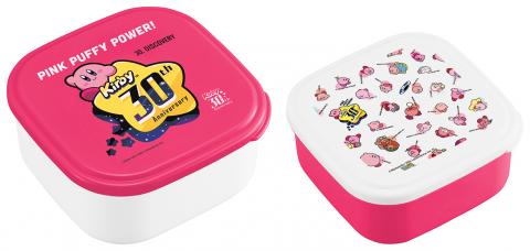 Kirby's Dream Land 30th Anniversary Sealed Container Set Anniversary Logo Pink