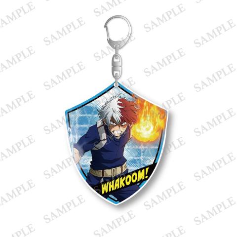 Strong Hero Ver. Todoroki Shoto Acrylic Key Chain