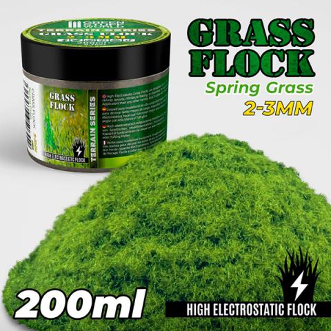 Static Grass Flock 2-3mm - SPRING GRASS - 200 ml Static Grass Flock 2-3mm - SPRING GRASS - 200 ml