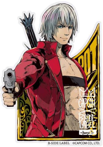 Capcom x B-Side Label Sticker 20th Dante