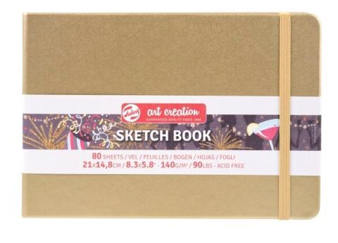 Sketchbook Gold 15 x 21 cm Sketchbook Gold 15 x 21 cm