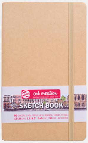 Sketchbook Kraft Paper 13 x 21 cm