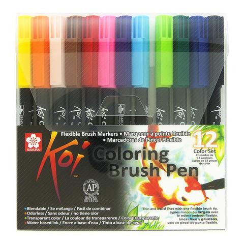 Koi Color Brush Set 12
