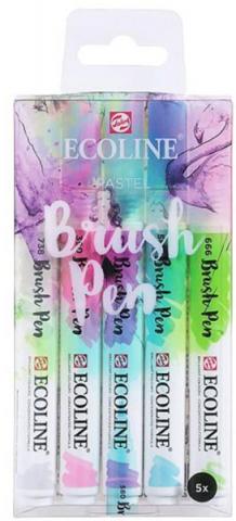 Ecoline Brushpen X5 Pastel
