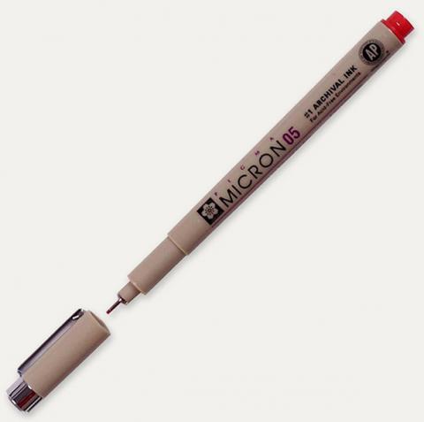 Pigma Micron Red 0,45 mm