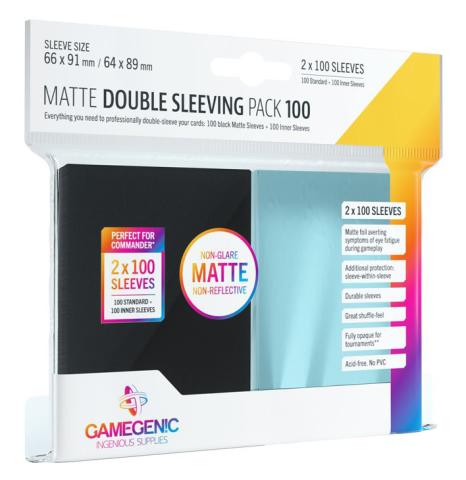 Matte Double Sleeving Pack (66x91/64x89)