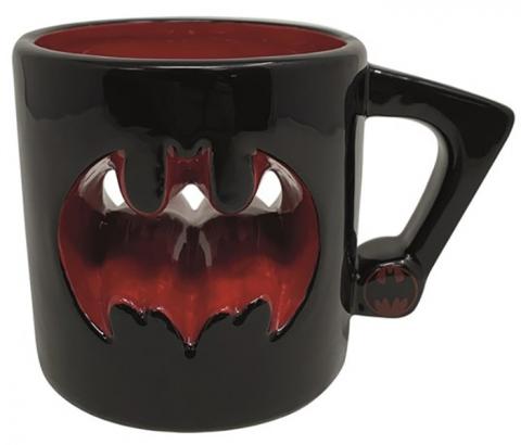 Batman Red Symbol Shaped Mug