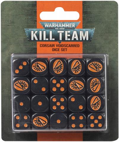 Kill Team: Corsair Voidscarred Dice Set