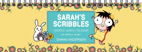 Sarah's Scribbles Undated Weekly Desk Pad Calendar