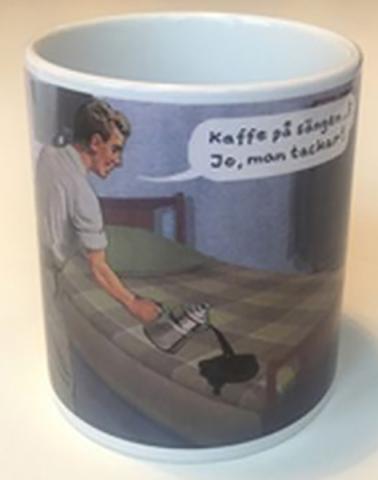 Mugg: Jan Stenmark - kaffe på sängen