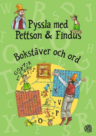 Pyssla med Pettson & Findus: Bokstäver och ord