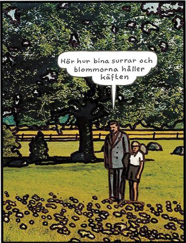 Magnet Jan Stenmark Blommor & bin