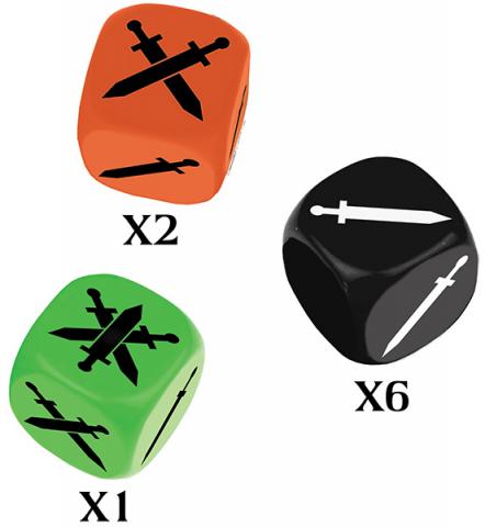 Firefight Command Dice Pack