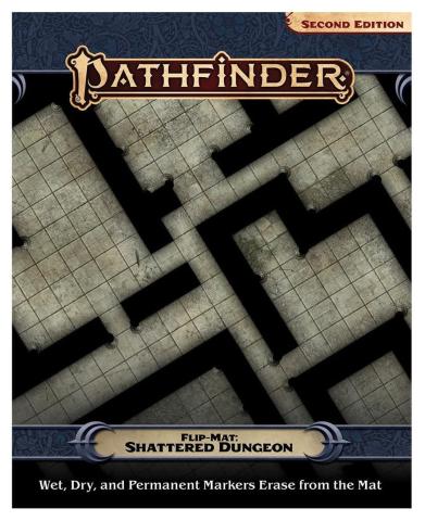 Pathfinder Flip-Mat - Shattered Dungeon
