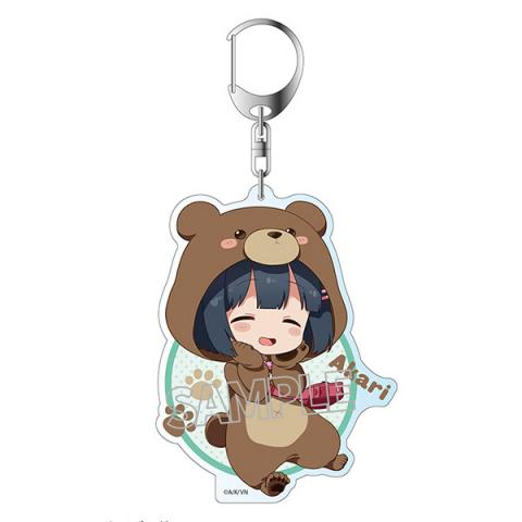 Original Illustration Acrylic Key Chain (Kigurumi Cosplay Party) Akari