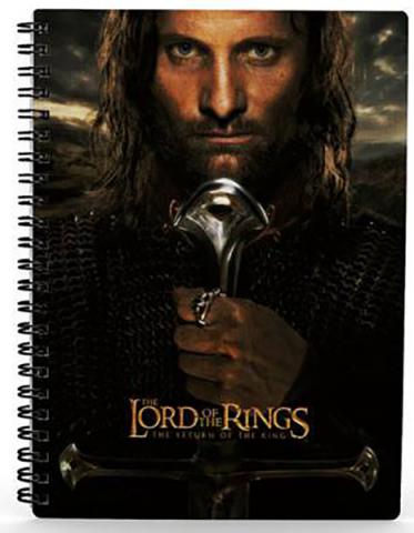 Notebook with 3D-Effect Aragorn