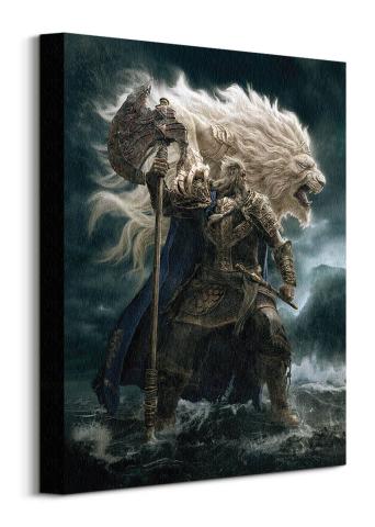 Lion Knight Canvas Print 30 x 40 cm