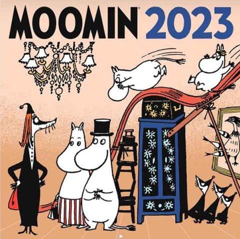 Moomin Wall Calendar 2023 (20x20cm)